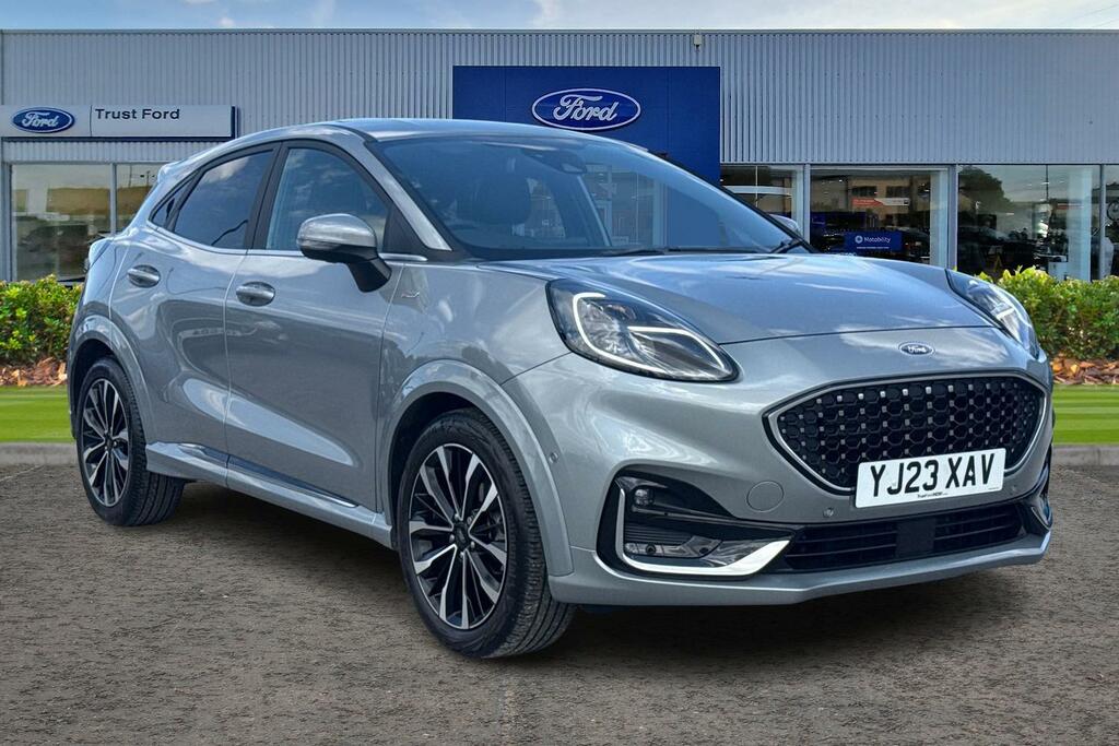 Ford Puma 1.0 Ecoboost Hybrid Mhev St-line Vignale Silver