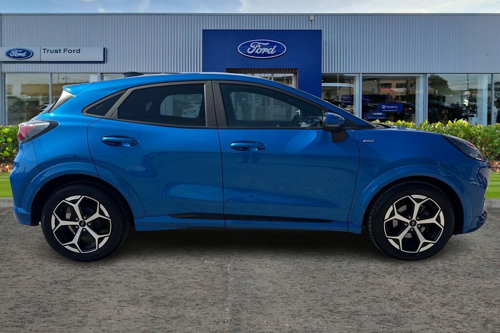 Ford Puma 1.0 Ecoboost Hybrid Mhev St-line Dct Blue #3