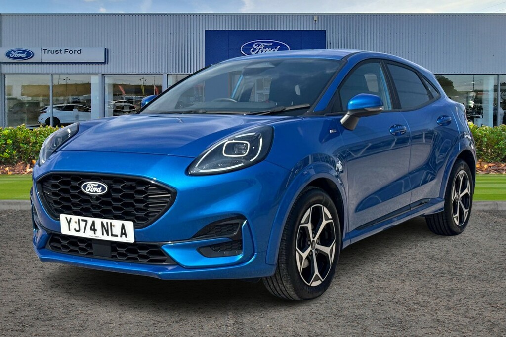 Ford Puma 1.0 Ecoboost Hybrid Mhev St-line Dct Blue #5