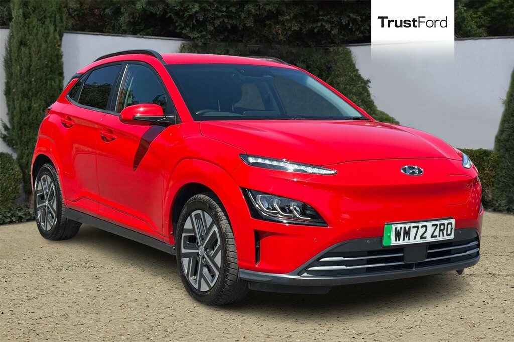 Hyundai Kona 150Kw Premium 64Kwh With Keyless Entry Wi Red