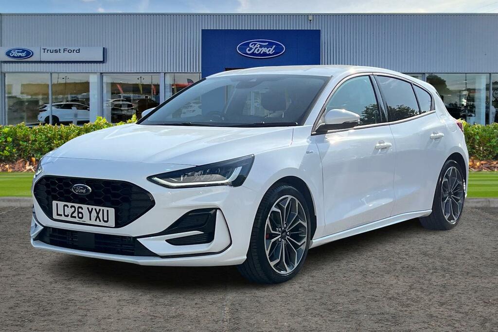 Ford Focus 1.0L Ecoboost 155Ps Hybrid Mhev St-line X Ed A White #5