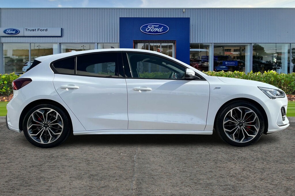 Ford Focus 1.0L Ecoboost 155Ps Hybrid Mhev St-line X Ed A White #3