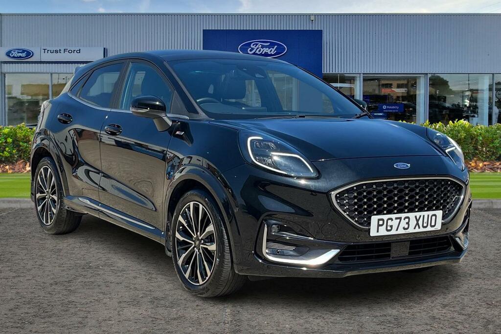 Ford Puma 1.0T Ecoboost Mhev St-line Vignale Suv Black