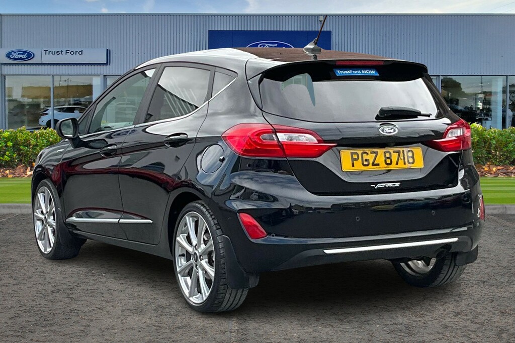 Ford Fiesta Vignale 1.0 Ecoboost PGZ8718 Black #2