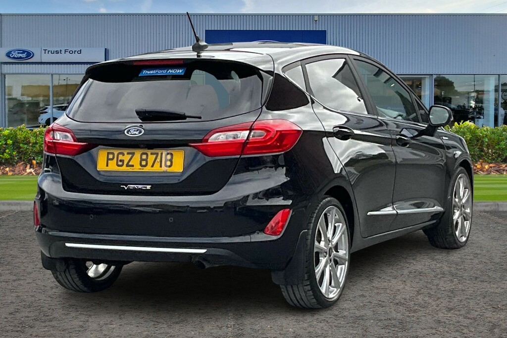 Ford Fiesta Vignale 1.0 Ecoboost PGZ8718 Black #4