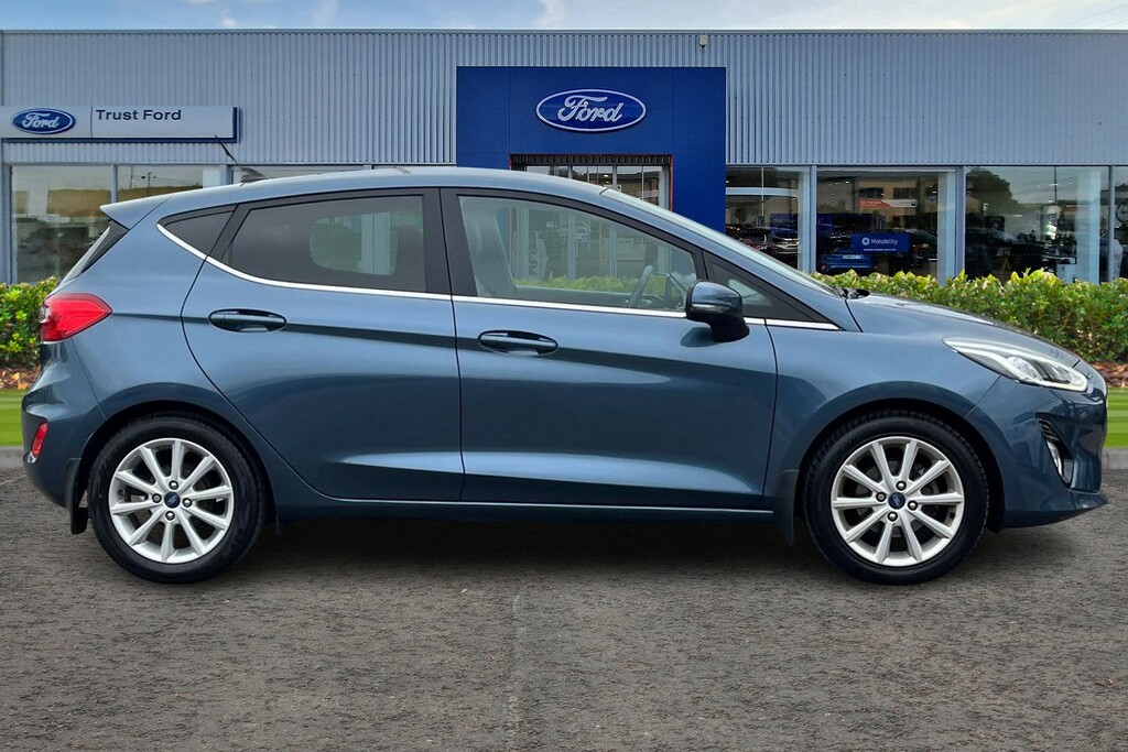 Ford Fiesta 1.0 Ecoboost Titanium X SV19CJL Blue #3