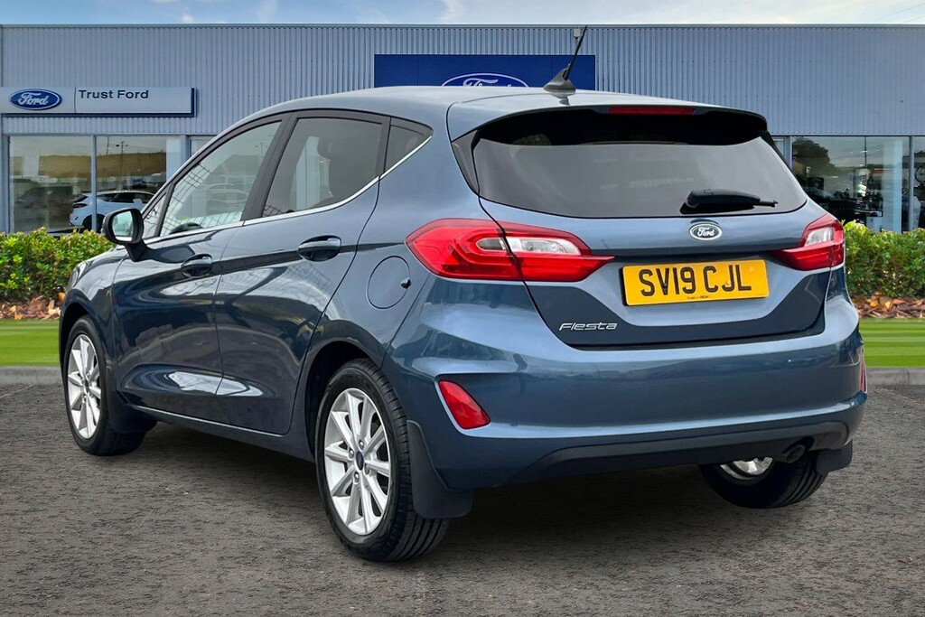 Ford Fiesta 1.0 Ecoboost Titanium X SV19CJL Blue #2