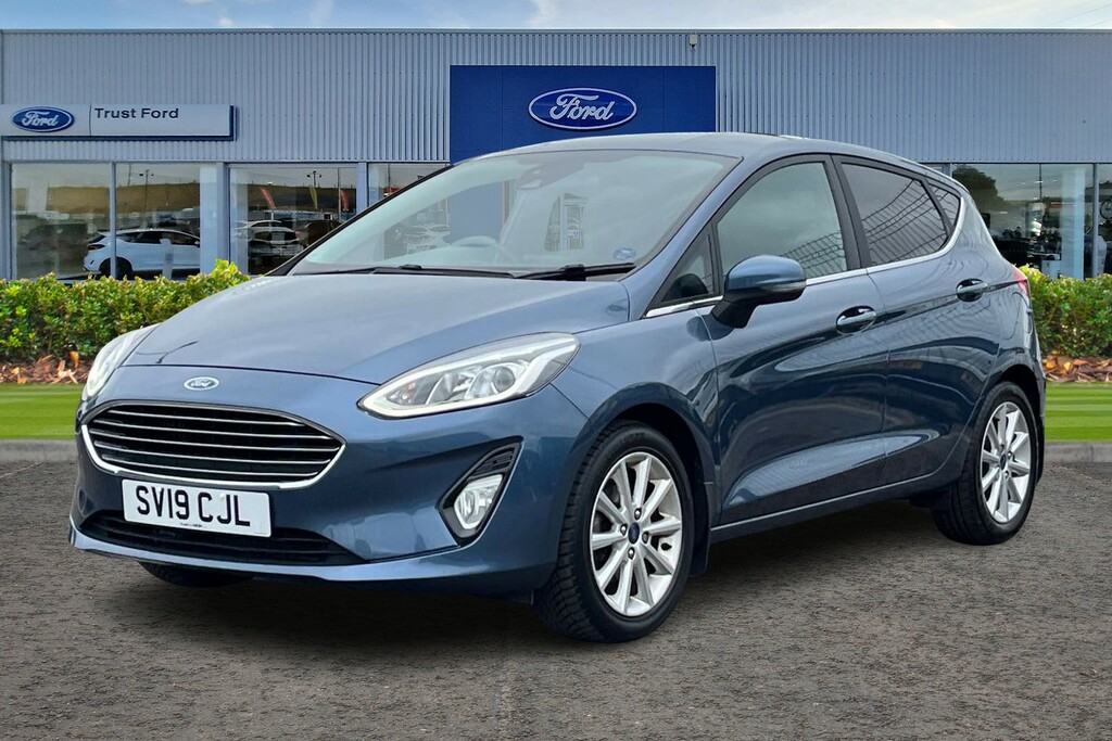 Ford Fiesta 1.0 Ecoboost Titanium X SV19CJL Blue #5