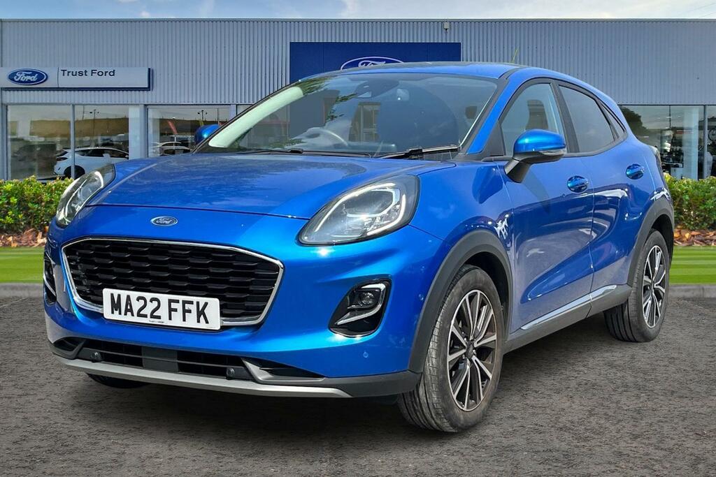 Ford Puma 1.0 Ecoboost Hybrid Mhev Titanium Dct Self Par Blue #5