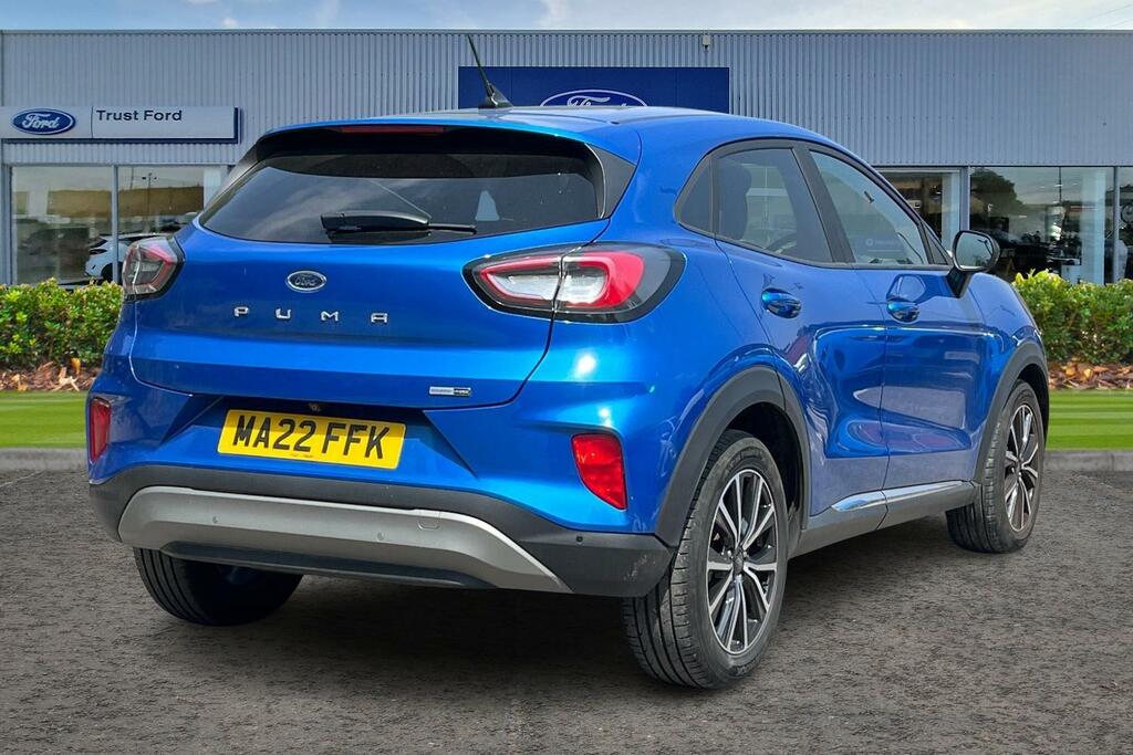 Ford Puma 1.0 Ecoboost Hybrid Mhev Titanium Dct Self Par Blue #4