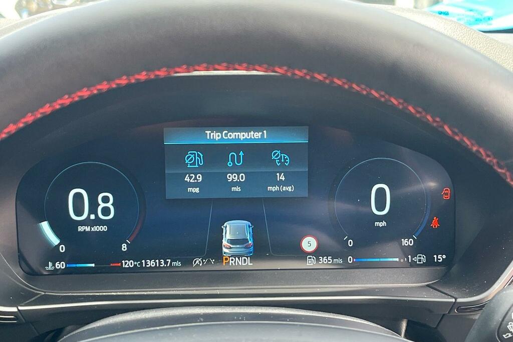 Ford Focus 1.0 Mhev St-line X Mild Hybrid Mega Spec Black #13