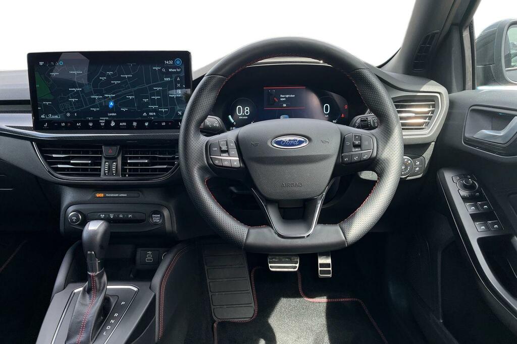 Ford Focus 1.0 Mhev St-line X Mild Hybrid Mega Spec Black #11