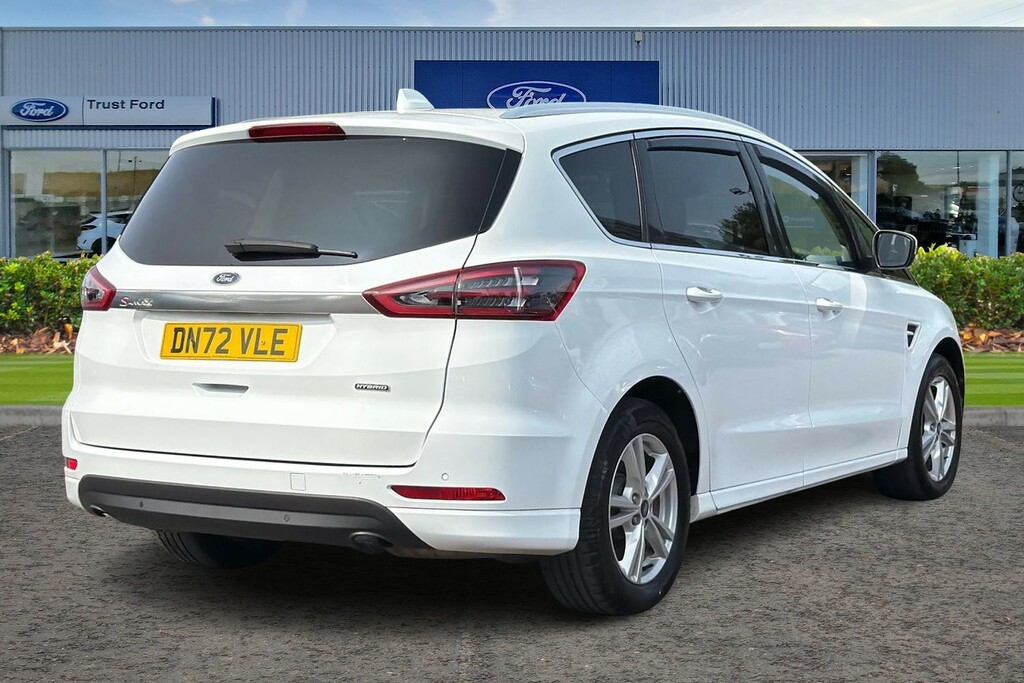 Ford S-Max 2.5 Fhev 190 Titanium Cvt 7 Seater With Fron White #4