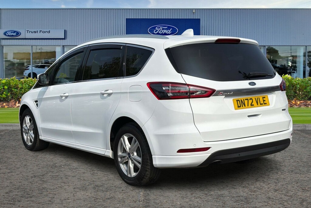 Ford S-Max 2.5 Fhev 190 Titanium Cvt 7 Seater With Fron White #2
