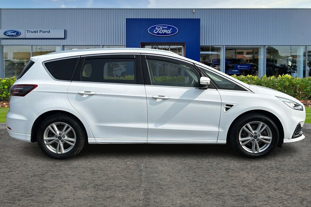 Ford S-Max 2.5 Fhev 190 Titanium Cvt 7 Seater With Fron White #3
