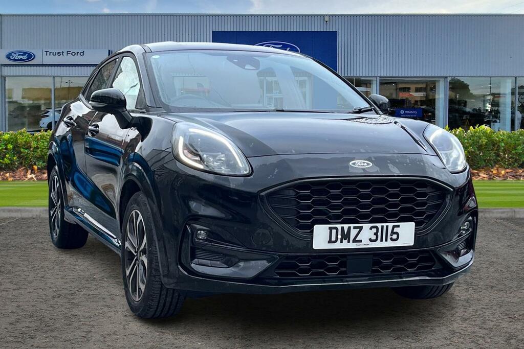 Ford Puma 1.0 Ecoboost Hybrid Mhev St-line 5Dr- Heated Front Black