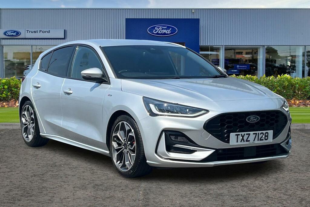 Ford Focus 1.0T Ecoboost Mhev St-line X Hatchback - Heate TXZ7128 Silver
