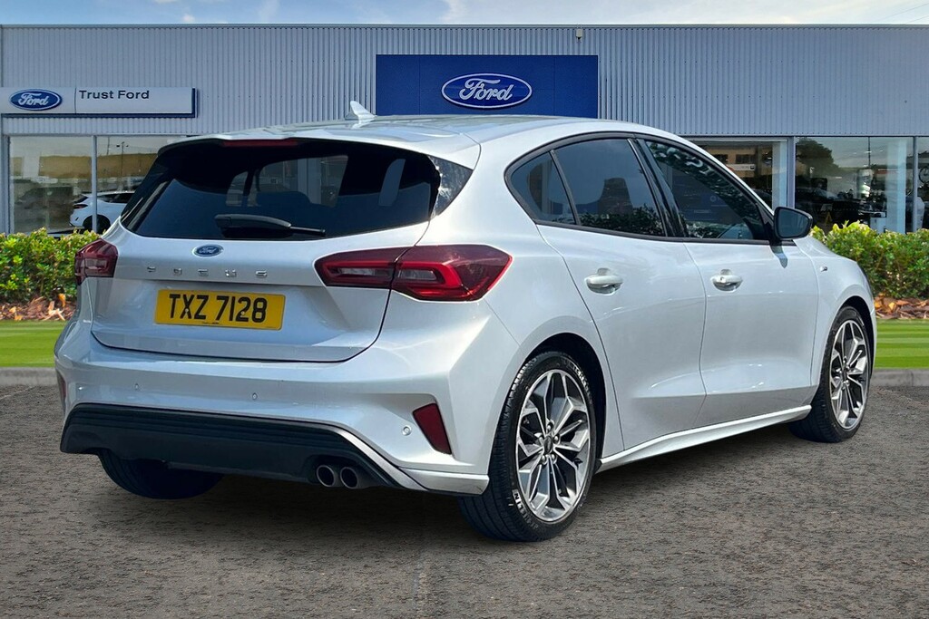 Ford Focus 1.0T Ecoboost Mhev St-line X Hatchback - Heate TXZ7128 Silver #4