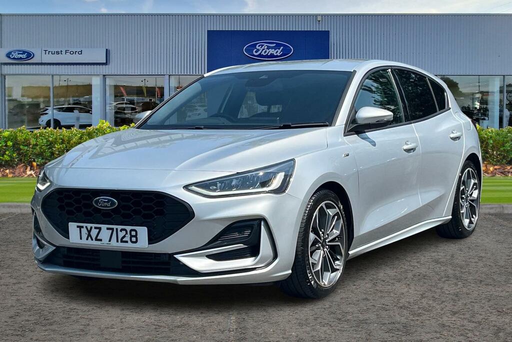 Ford Focus 1.0T Ecoboost Mhev St-line X Hatchback - Heate TXZ7128 Silver #5