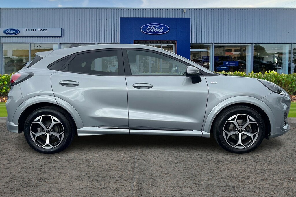 Ford Puma 1.0 Ecoboost Hybrid Mhev St-line - Heated Seat Silver #3