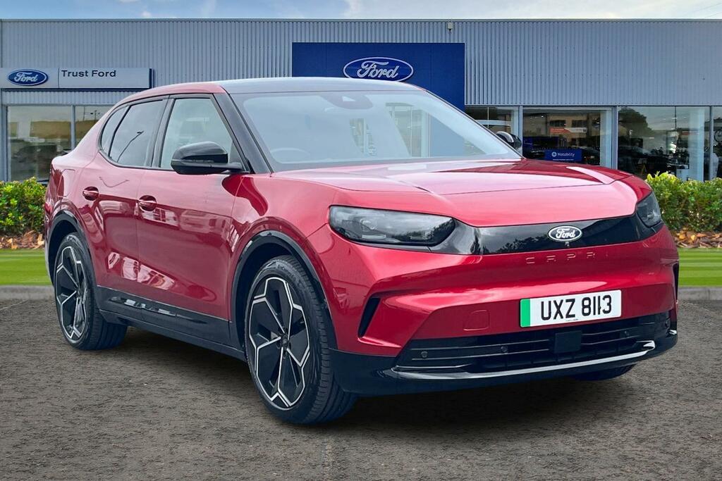 Ford Capri Extended Range 77Kwh Premium Suv - Driver Assi Red