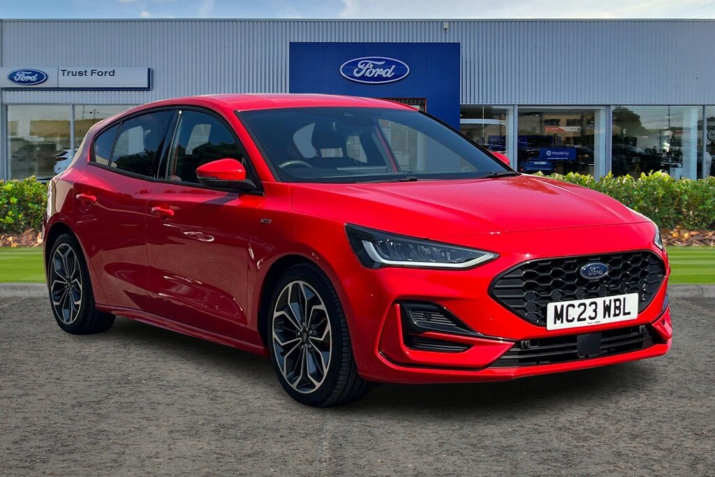 Ford Focus 1.0 Ecoboost St-line X Red
