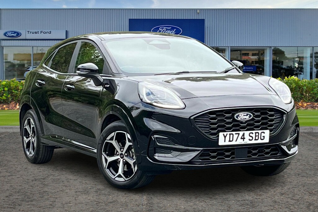 Ford Puma 1.0 Ecoboost Hybrid Mhev St-line Black