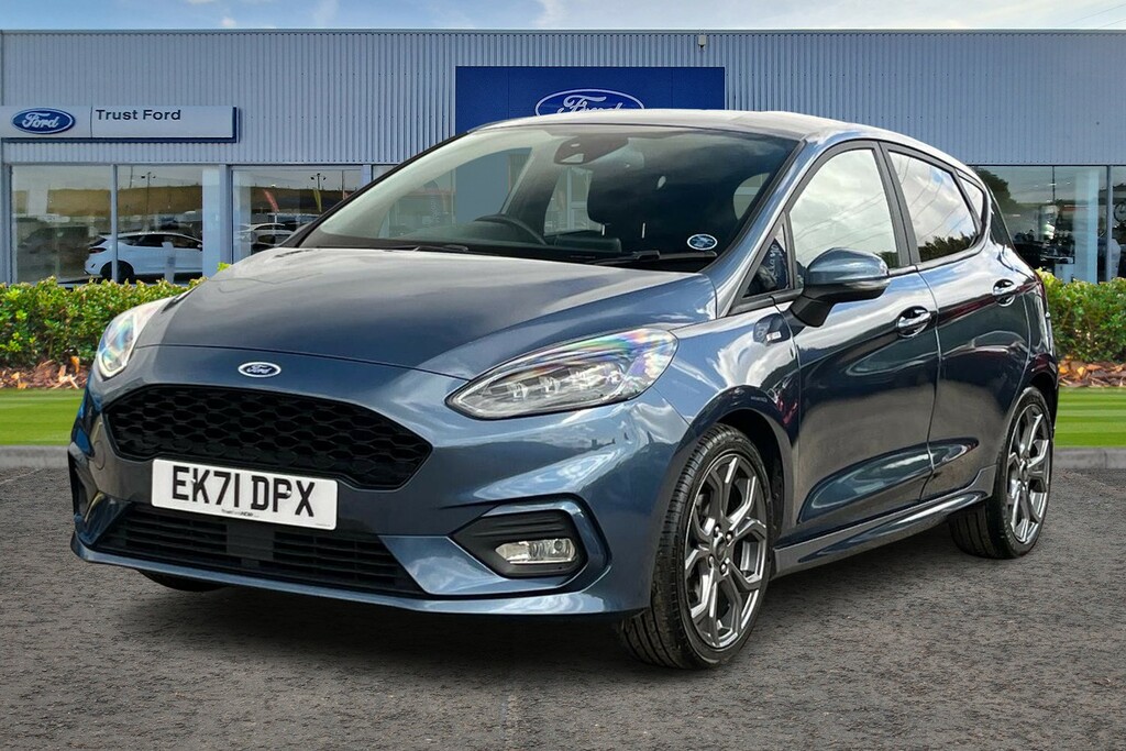 Ford Fiesta 1.0 Ecoboost Hybrid Mhev 155 St-line Edition Blue #5