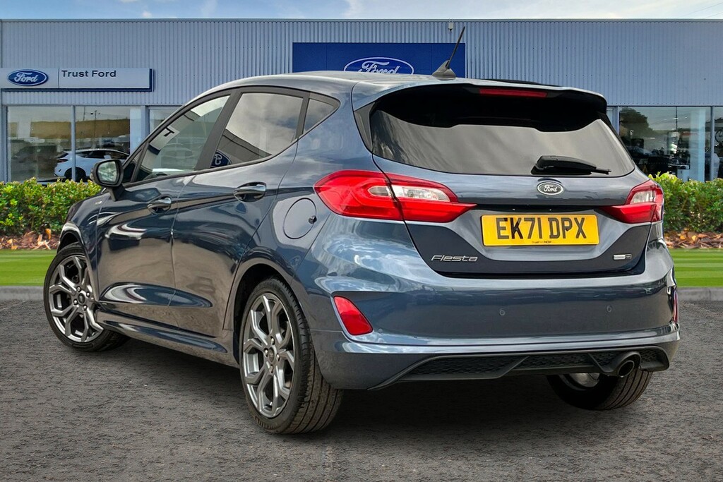 Ford Fiesta 1.0 Ecoboost Hybrid Mhev 155 St-line Edition Blue #2