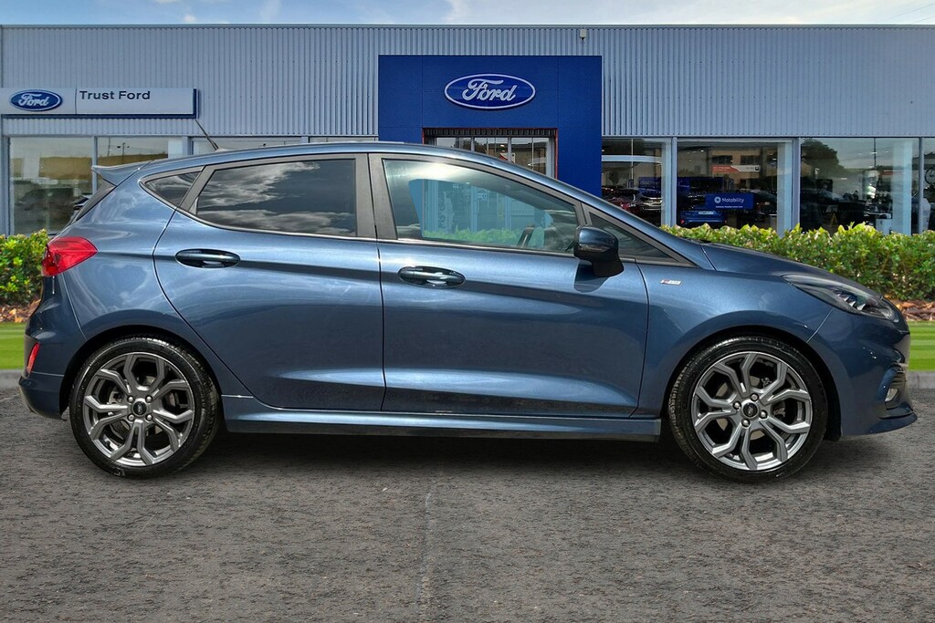Ford Fiesta 1.0 Ecoboost Hybrid Mhev 155 St-line Edition Blue #3