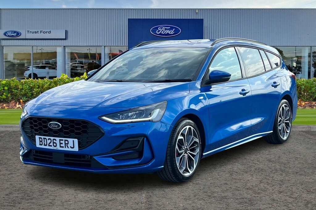 Ford Focus 1.0T Ecoboost Mhev St-line X Estate Hyb Blue #5