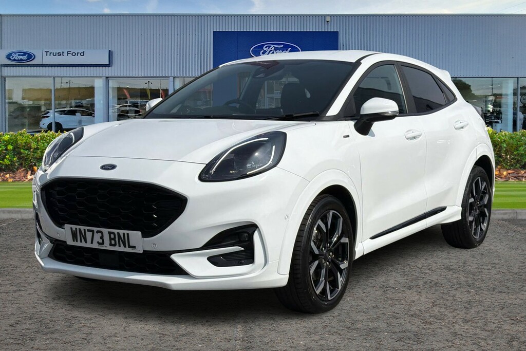 Ford Puma 1.0T Ecoboost Mhev St-line X Suv Hybrid White #5