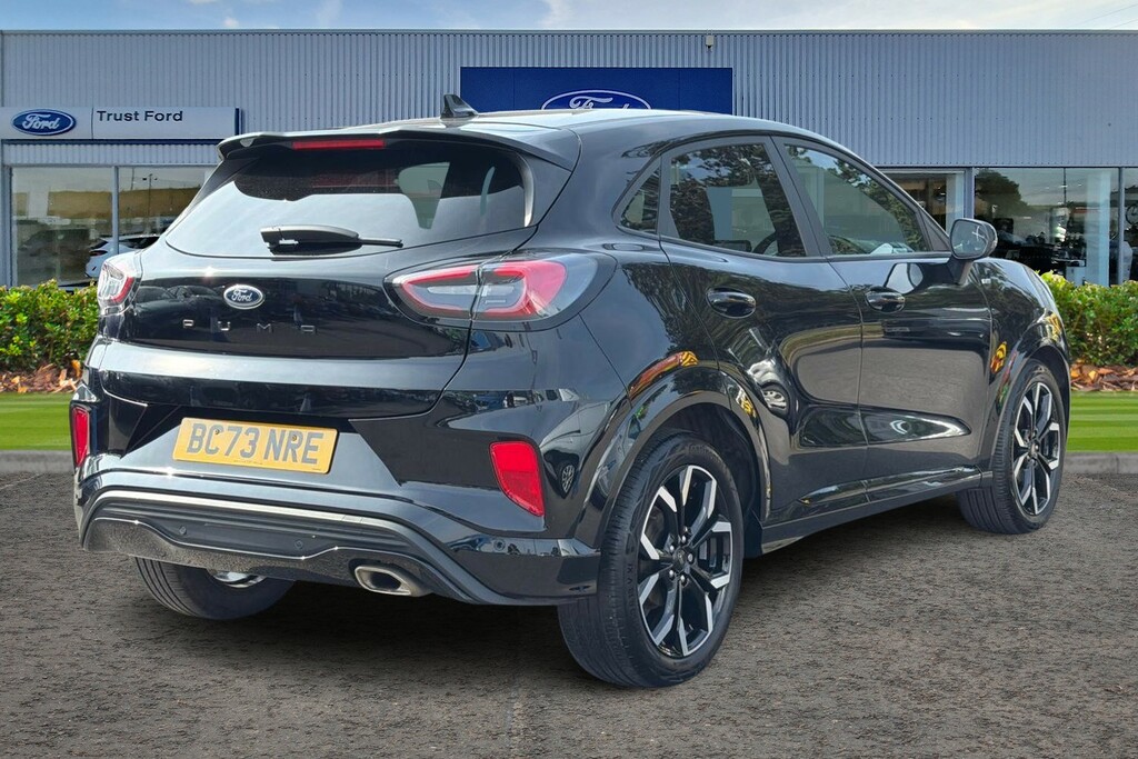 Ford Puma 1.0 Ecoboost Hybrid Mhev St-line X Black #4