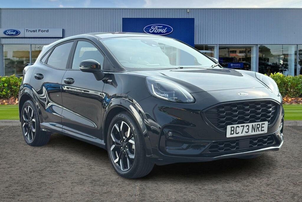 Ford Puma 1.0 Ecoboost Hybrid Mhev St-line X Black