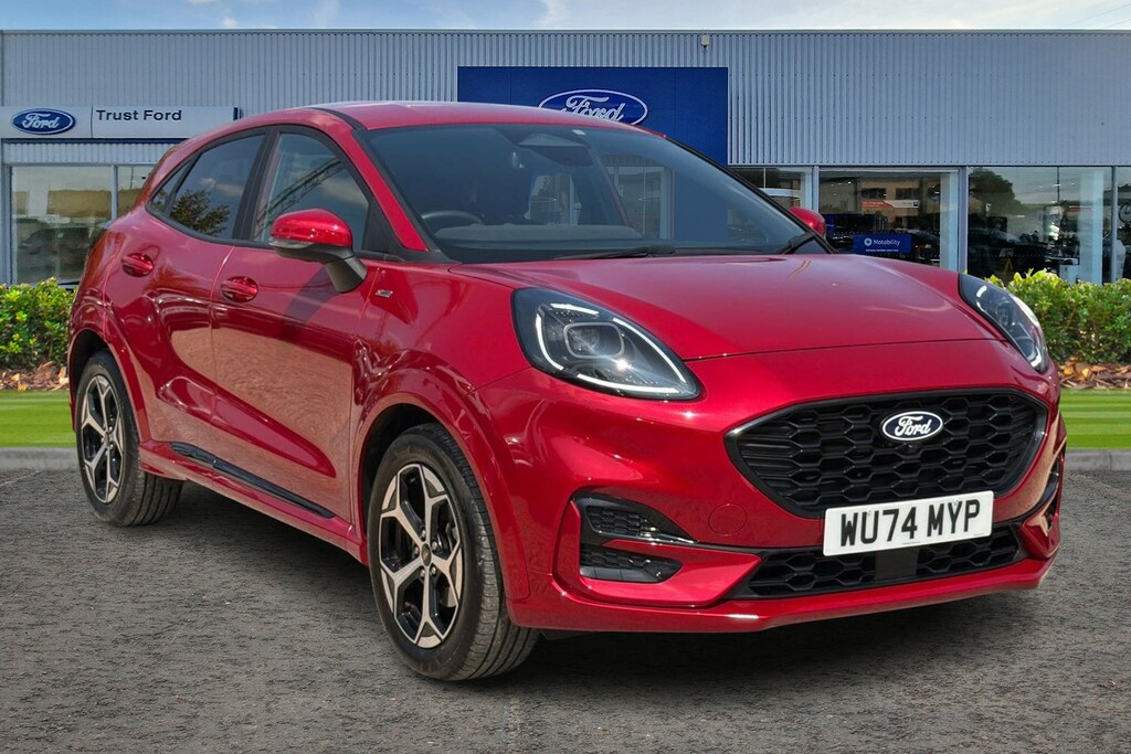 Ford Puma 1.0 Ecoboost Hybrid Mhev St-line Red