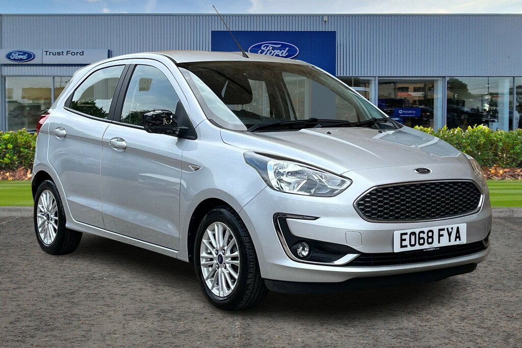 Ford KA+ 1.2 85 Zetec Silver
