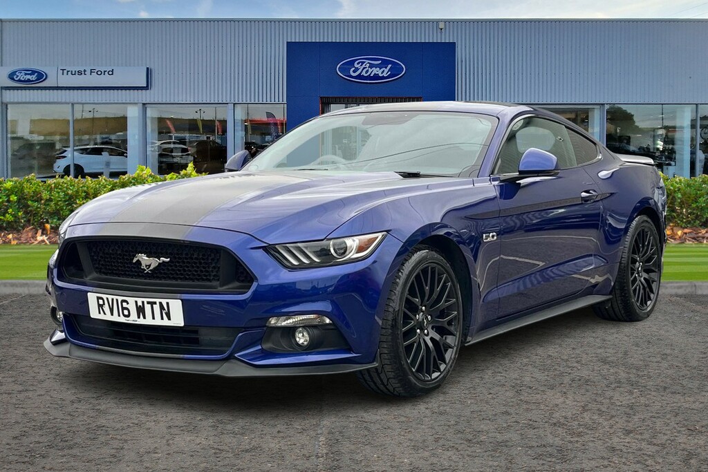 Ford Mustang 5.0 V8 Gt Blue #5