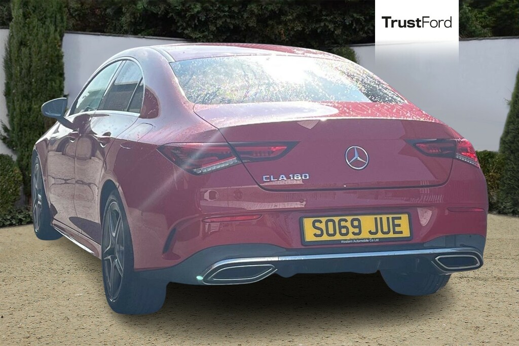 Mercedes-Benz CLA Class Cla 180 Amg Line Tip Parking Sensors C Red #2