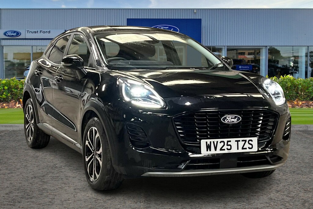 Ford Puma 1.0 Ecoboost Hybrid Mhev Titanium Dct- Parking Black