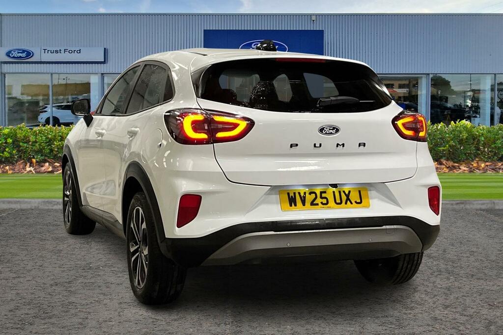 Ford Puma 1.0 Ecoboost Hybrid Mhev Titanium Dct- Parking White #2