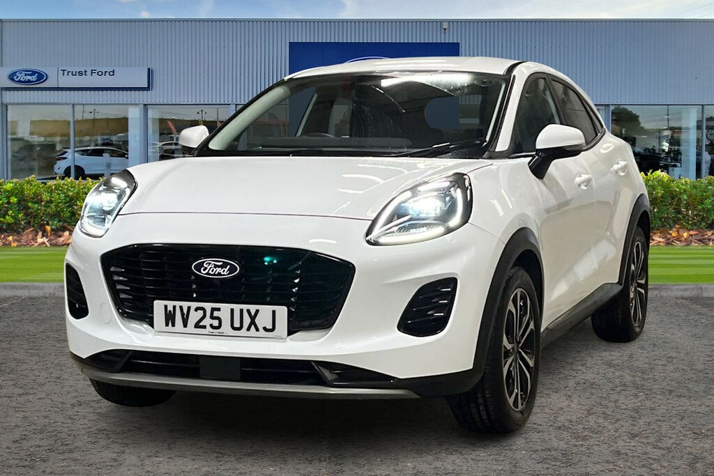 Ford Puma 1.0 Ecoboost Hybrid Mhev Titanium Dct- Parking White #5