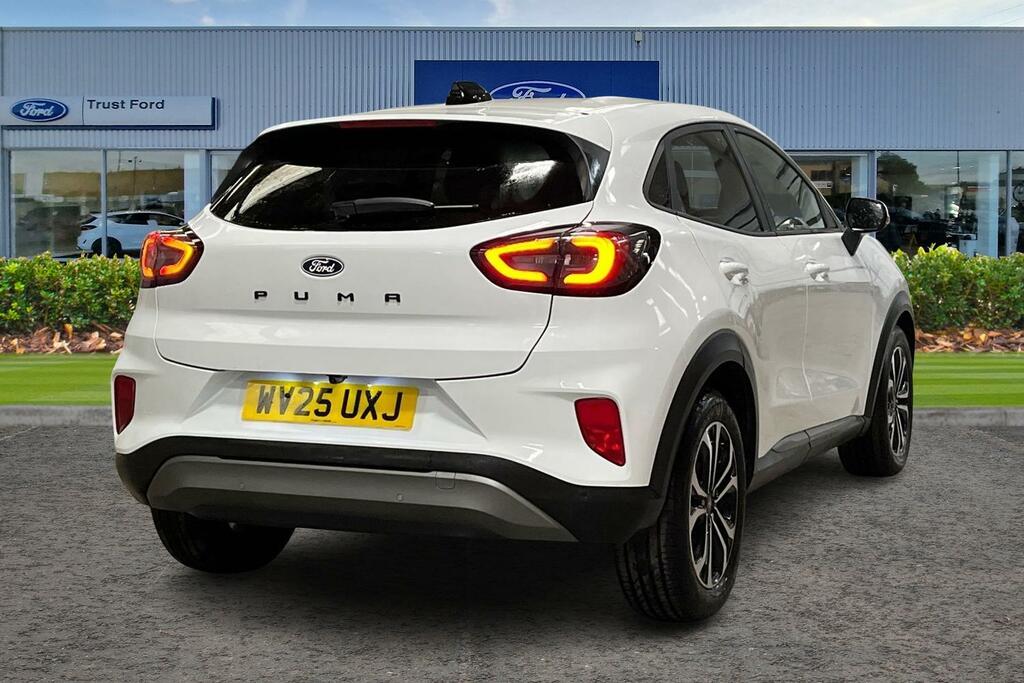 Ford Puma 1.0 Ecoboost Hybrid Mhev Titanium Dct- Parking White #4