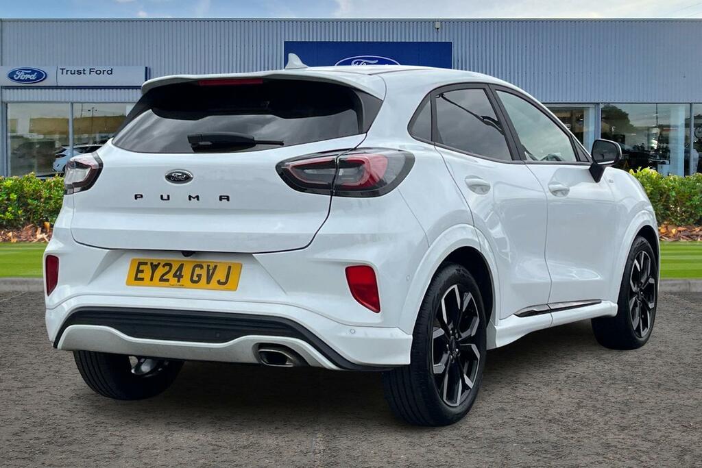 Ford Puma 1.0 Ecoboost Hybrid Mhev St-line X Dct White #4