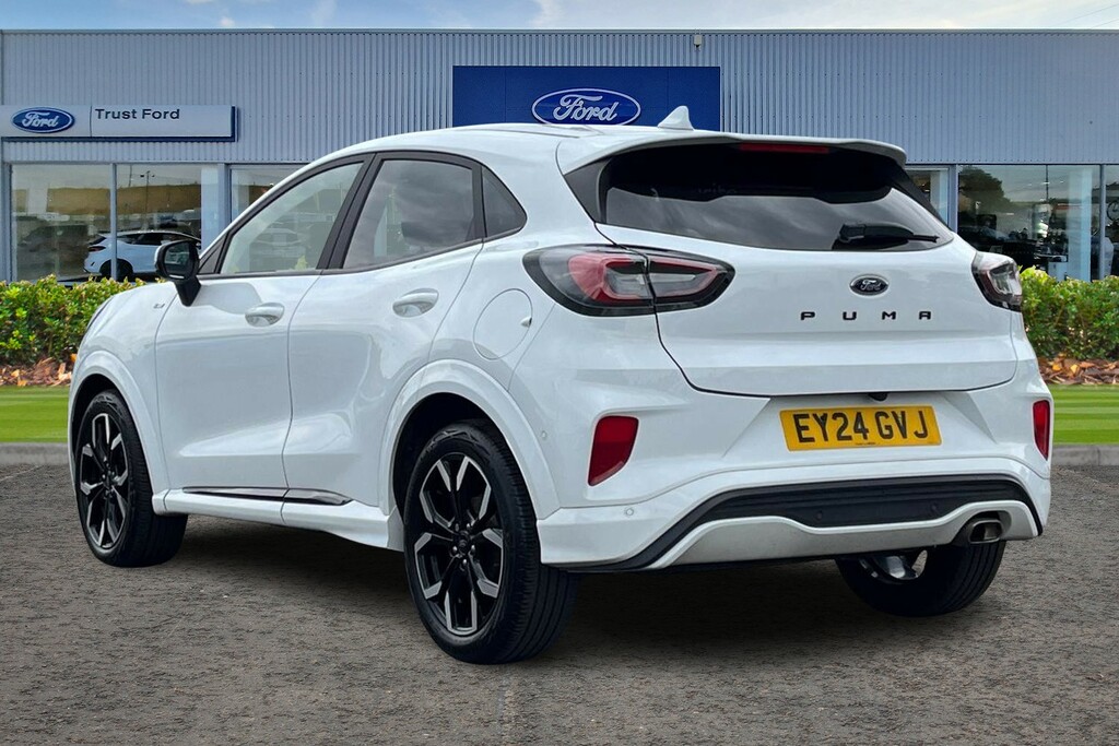 Ford Puma 1.0 Ecoboost Hybrid Mhev St-line X Dct White #2