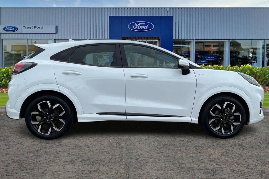 Ford Puma 1.0 Ecoboost Hybrid Mhev St-line X Dct White #3