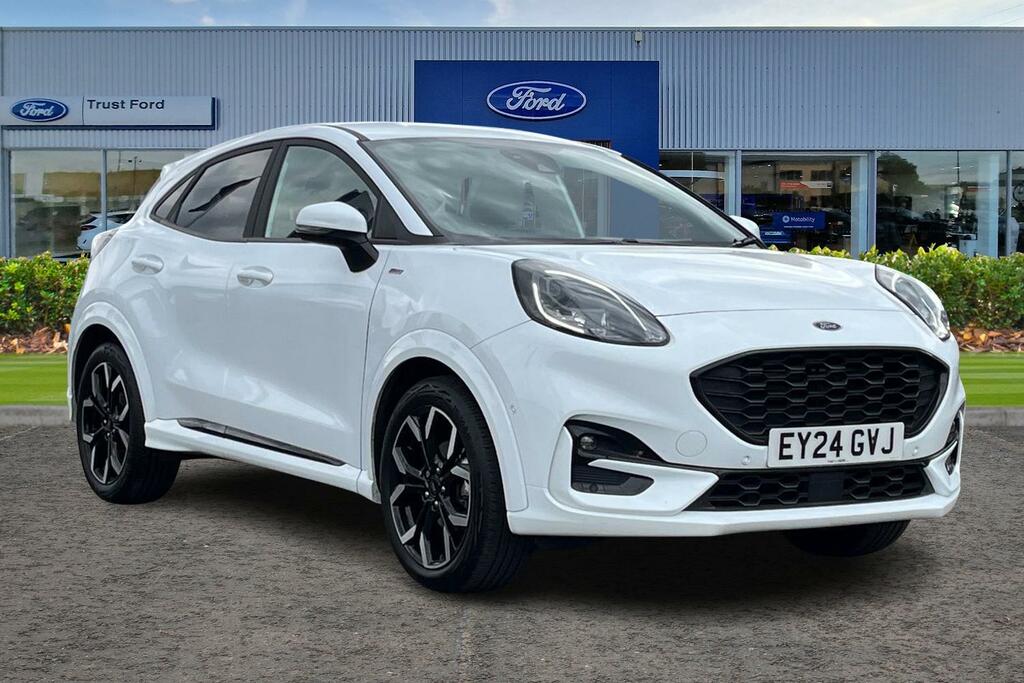 Ford Puma 1.0 Ecoboost Hybrid Mhev St-line X Dct White