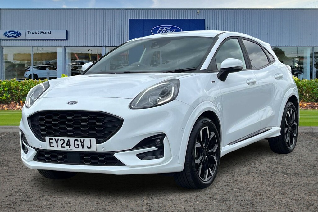Ford Puma 1.0 Ecoboost Hybrid Mhev St-line X Dct White #5