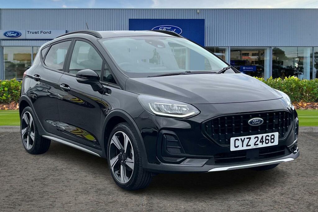 Ford Fiesta 1.0 Ecoboost Active - Rear Parking Sensors Car Black