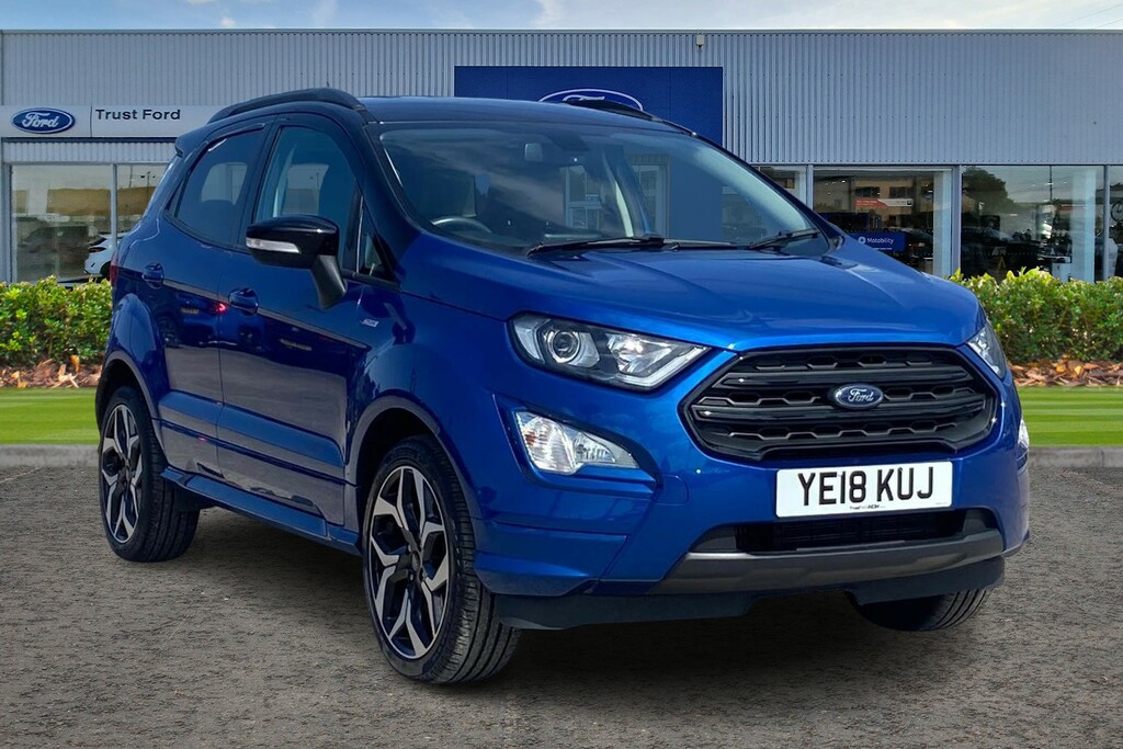 Ford Ecosport 1.0 Ecoboost 125 St-line Blue