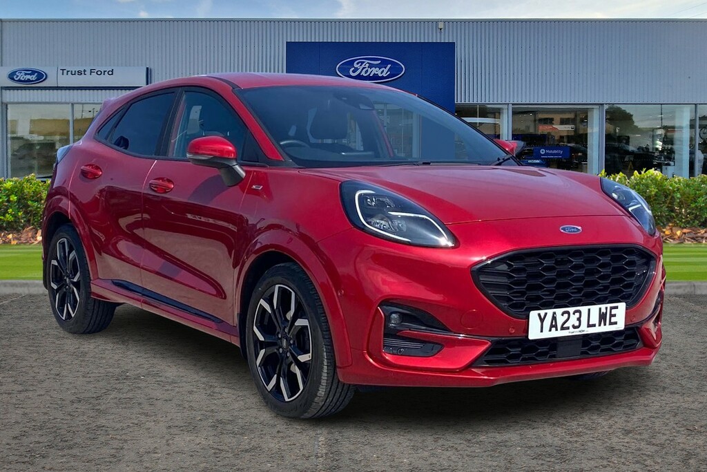 Ford Puma 1.0 Ecoboost Hybrid Mhev St-line X Red